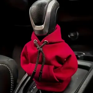 Car Shift Gear Cover, Fashionable Hoodie Auto Gear Shift Knob Protector, Funny Gear Shift Hoodie for Knob Cover, Universal Auto Gear Shift Decorative Accessories, for Automatic Shift Knob