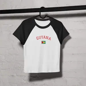 Guyana baby tee (big font)