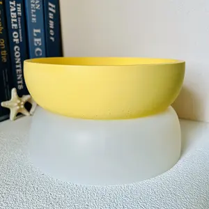 1pc/2pcs Extra Large Stripe Storage Bowl Mold- Large Flower Pot for Garden Decoration, Outdoor Plant Pots, Casting Molds, Candlestick Bowls, Cement Molds