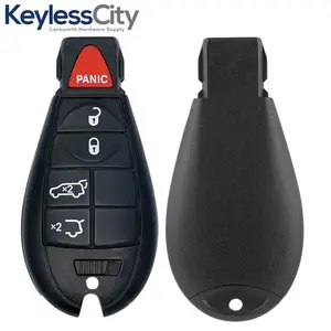 2008-2013 Jeep / 5-Button Fobik Key / PN: 68066849AA / M3N5WY783X / (AFTERMARKET)