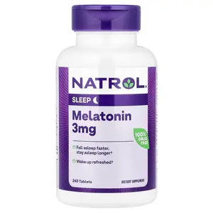 Natrol Melatonin, 3 mg, 240 Tablets