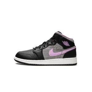 Air Jordan 1 Mid GS "Houndstooth" DC7226 015