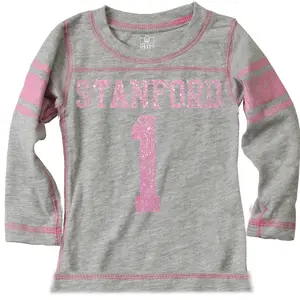 Stanford Cardinal Youth Girls LS Glitter Jersey