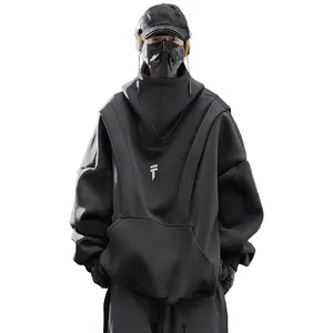 Hih50 Niepce Nexus Japanese Streetwear Hoodie for Men