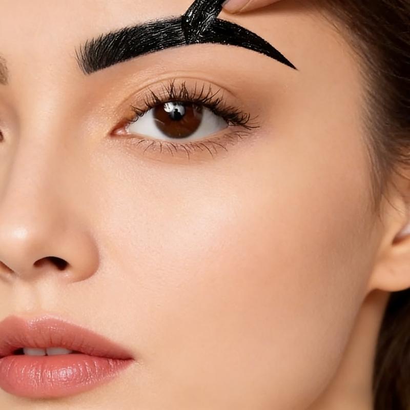 Easy Peel-Off Eyebrow Gel Sweatproof Natural Semi-Permanent Black or Brown Tint for All SkinTypes Makeup Cosmetic #birthday gift