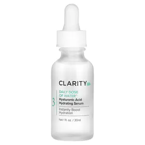 ClarityRx Daily Dose of Water, Hyaluronic Acid Hydrating Serum , 1 fl oz (30 ml)