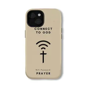 Connect To God Christian Phone Case, Religious Phone Cover Gift, Amazing Grace, Faith Over Fear, God Says I Am, Bible Verse Gift