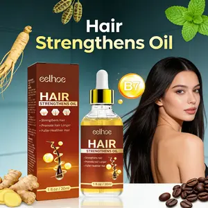 EELHOE Castor Oil Hair Strengthening Oil - Plant Extract Nourishing, Hair Strengthening & Anti-Breakage, Scalp Care, Moisturizing Hair Oil