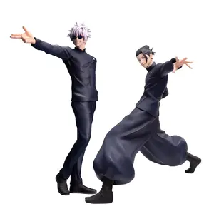 2pcs/set JJK Anime Action Figures Gojo SATORU and Geto Suguru Model Figurine Collectible Model Dolls Xmas Kids Gift