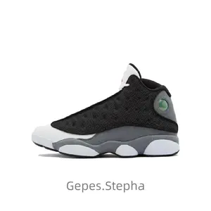 Retro Black Flint New Lace Up Men's Breathable Outdoor Sneakers Casual Running Shoes