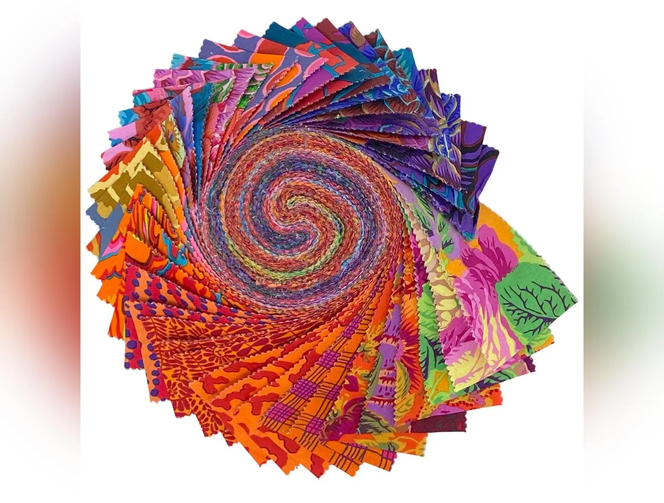 February 2025 | 2.5" Strip Roll - Warm by Kaffe Fassett Collective for Free Spirit | 40 pcs