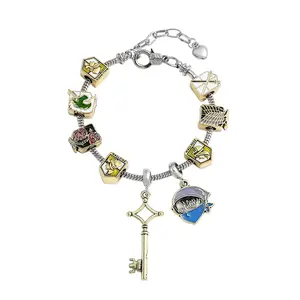 Vintage Silver Charm Bracelet –Inspired Jewelry with Iconic Emblems