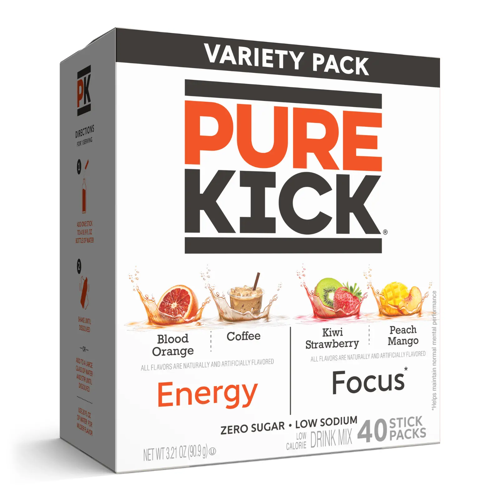 40 CT Energy & Focus Variety Pack (1-Pack)