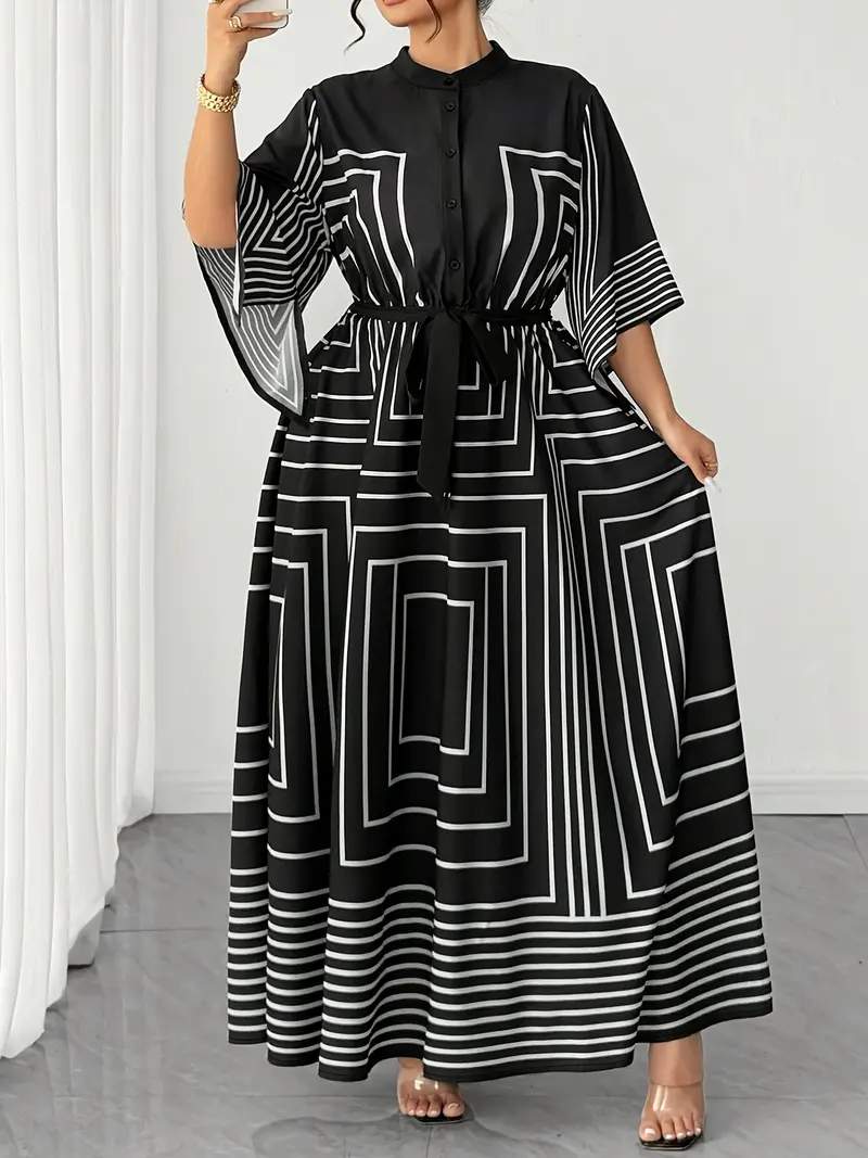 loose fit dress BOZE HANDKERCHIEF HEM DRESS