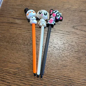 Flexi pen with cute figures