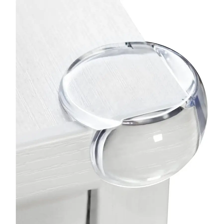 Soft silicone corner guard for the desktop, suitable for desks and window corners. Anti-collision protection strip. Anti-collision safety edge cover. Easy installation. Protection.