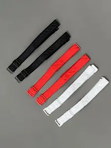 3 Pairs Detachable Strap Bra, Adjustable Elastic Back Straps, Wide Fixed Device, Comfortable and Secure Fit, Women's Underwear, Womenswear