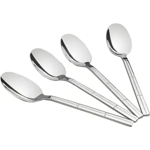 12- Stainless Steel Dinner Spoons Table Spoons, 7.83-Inch 12- Stainless Steel Dinner Spoons Table Spoons, 7.83-Inch