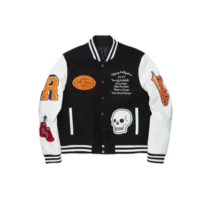 Eisen Black Varsity Jacket Eisen Black Varsity Jacket