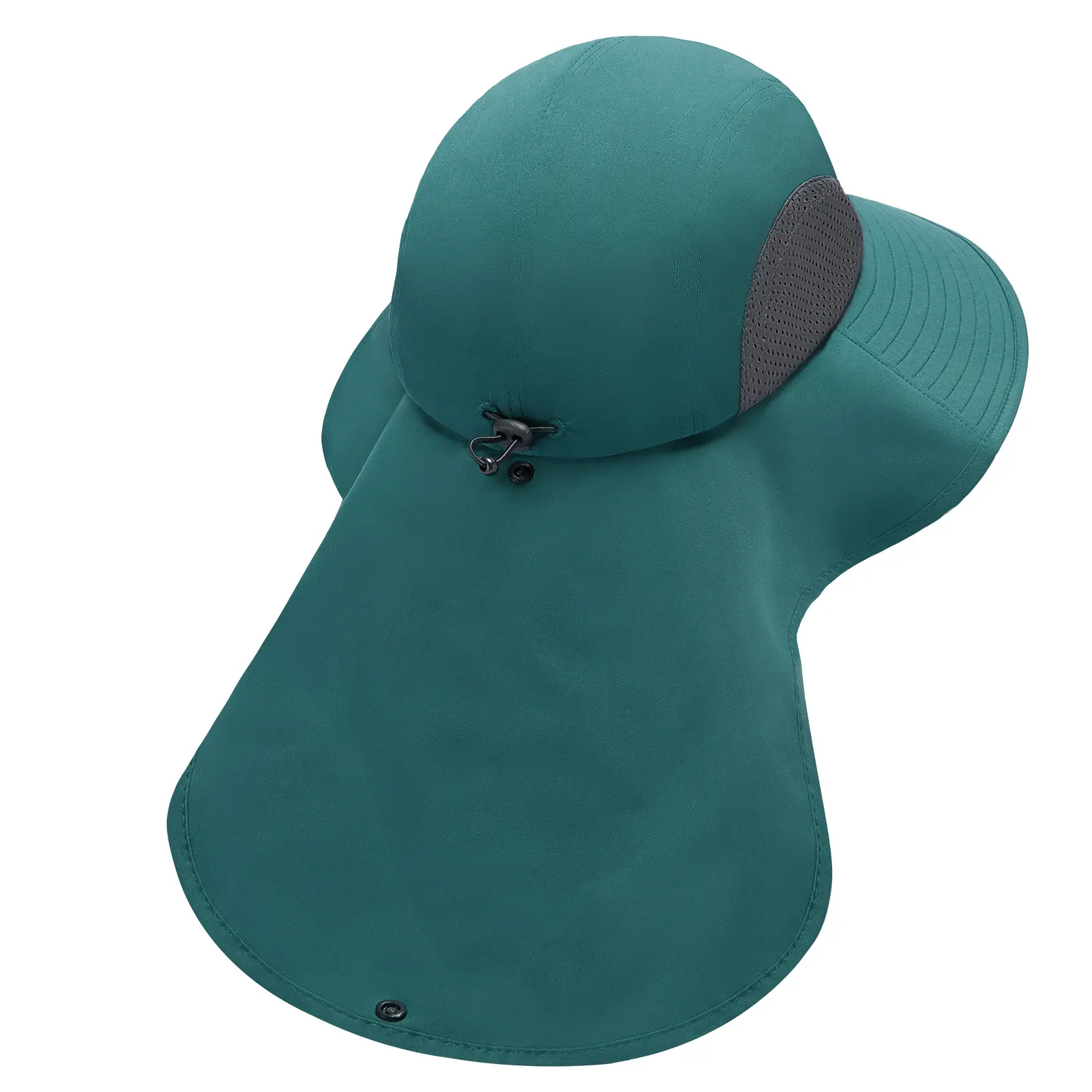 UPF 50+ Foldable Sun Hat with Wide Brim and Large Neck Flap for Men Women UV Rollable UPF 50+ Sun Hat with Neck Flap for Women and Men  main image 2