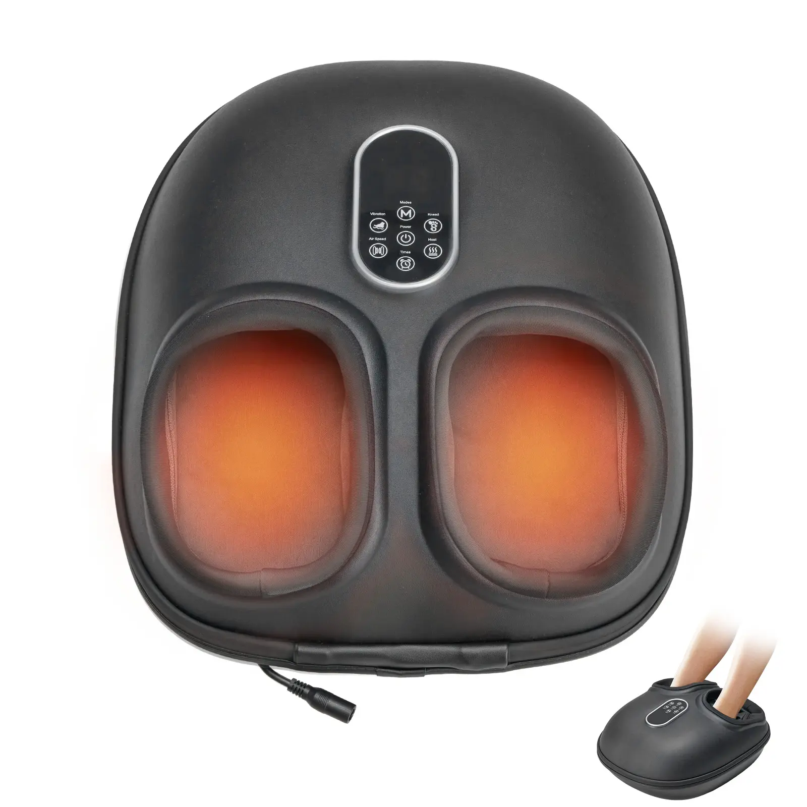 Foot Massager Machine with Heat, Shiatsu Deep Kneading Feet Massager with Air Compression, 6 Modes, Foot Massager Gifts for Women Men Foot Massager Machine with Heat, Shiatsu Deep Kneading Feet Massager with Air Compression, 6 Modes, Foot Massager Gifts for Women Men
