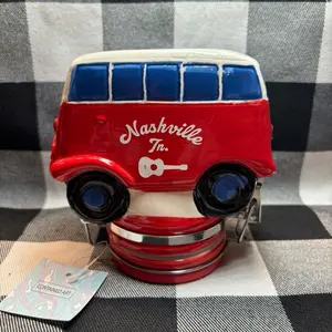 Nashville Tennessee Volkswagen bus vintage airtight container