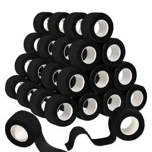 Self Adhesive Bandage Wrap 48pcs - Breathable Cohesive Tape for Tattoo Grips Sports Injury Support & Multi Purpose Application