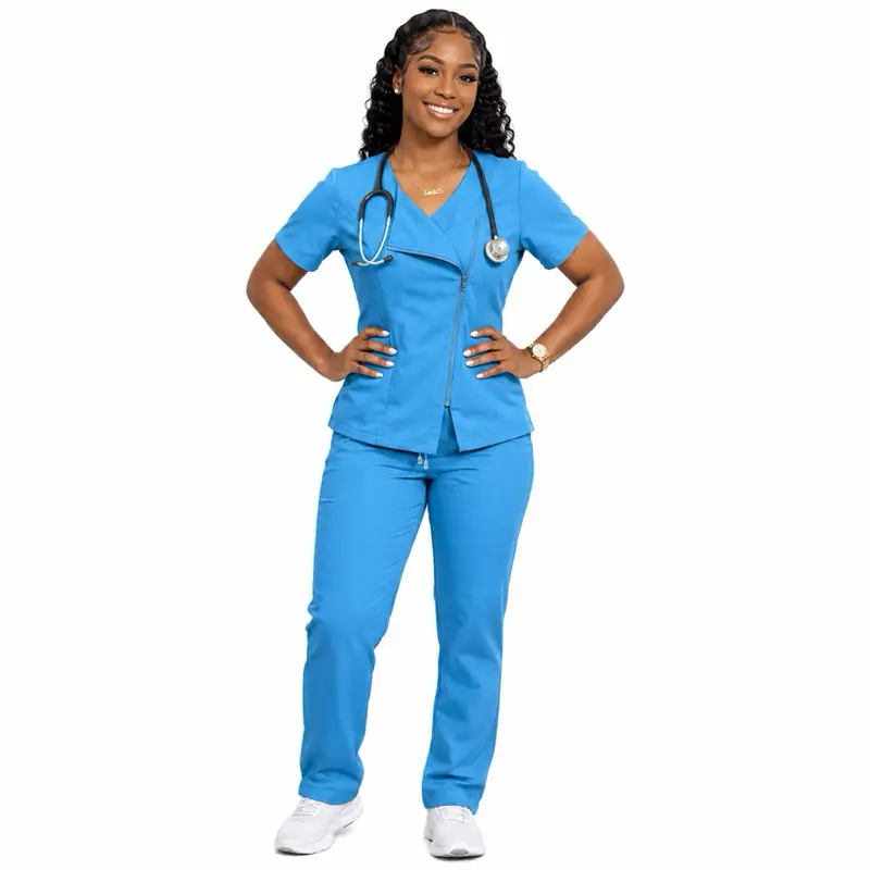 Biker-Style Scrub Set Biker-Style Scrub Set