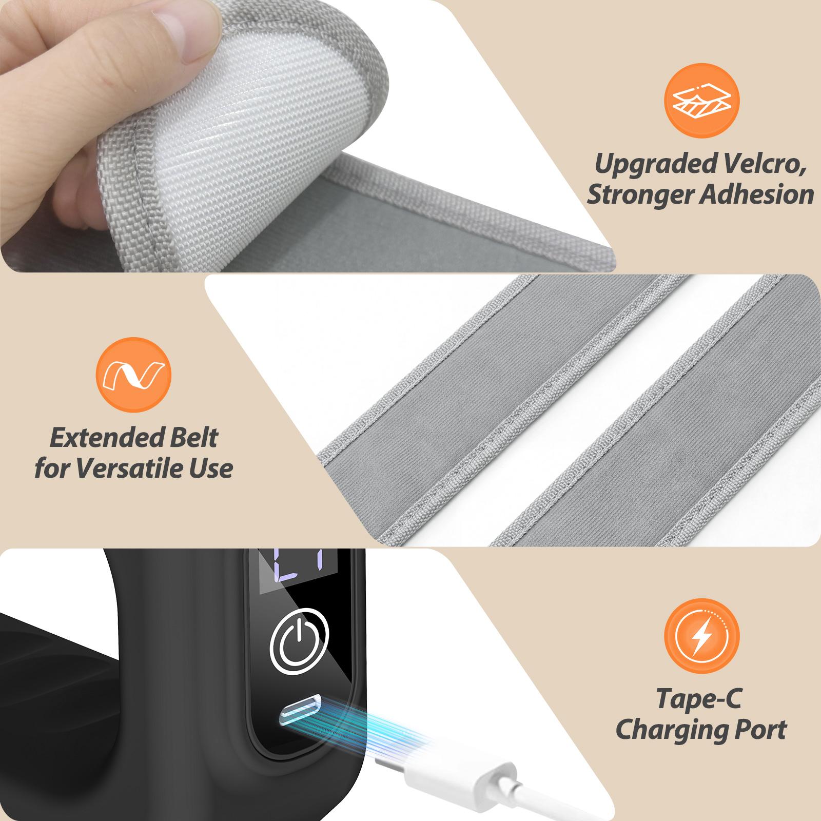 ADDWIN 2026 New Fascia Ring R10 Mini Muscle Recovery Fascia Device upgraded adjustable strap fits Up to 55in waist, Cordless Rechargeable, Designed for Waist & Back Muscle Recovery portable massager parents gift ADDWIN 2026 New Fascia Ring R10 Mini Muscle Recovery Fascia Device upgraded adjustable strap fits Up to 55in waist, Cordless Rechargeable, Designed for Waist & Back Muscle Recovery portable massager parents gift