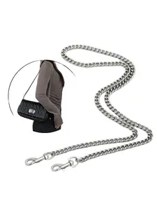 1pcs Minimalist chain shoulder strap, suitable for bags; Adjustable spare shoulder strap; Elegant and durable bag accessories; DIY accessories