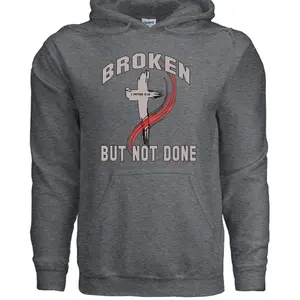 Gildan Broken Hoodie G185 Adult Heavy Blend 8 oz 50/50 Cotton Polyester Blend Heather Sport Colors Double Lined Hood Pouch Pocket Matching Drawcord