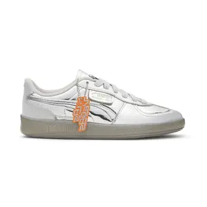 PUMA Mens Palermo Club Las Vegas Metallic Sneakers Shoes Casual - Silver