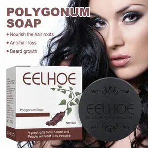 EELHOE Polygonum Multiflorum Shampoo Soap: Deeply Cleanses, Smoothes, Nourishes, Strengthens Hair, and Provides Hair Care