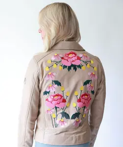 Mauritius Peonie Leather Jacket