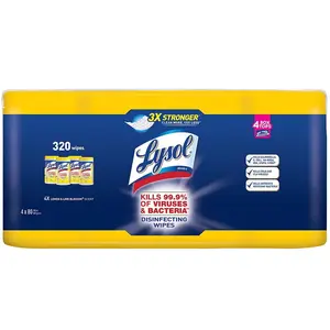 Lysol Disinfecting Wipes, 4 pk./80 ct.