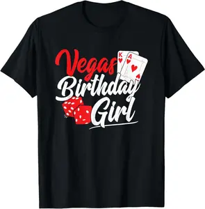 Las Vegas Birthday Party - Matching Vegas Birthday Squad T-Shirt