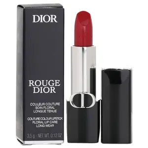 DIOR Rouge Dior Couture Colour Velvet & Satin Finishes Lipstick - # 999 Satin Finish DIOR Rouge Dior Couture Colour Velvet & Satin Finishes Lipstick - # 999 Satin Finish