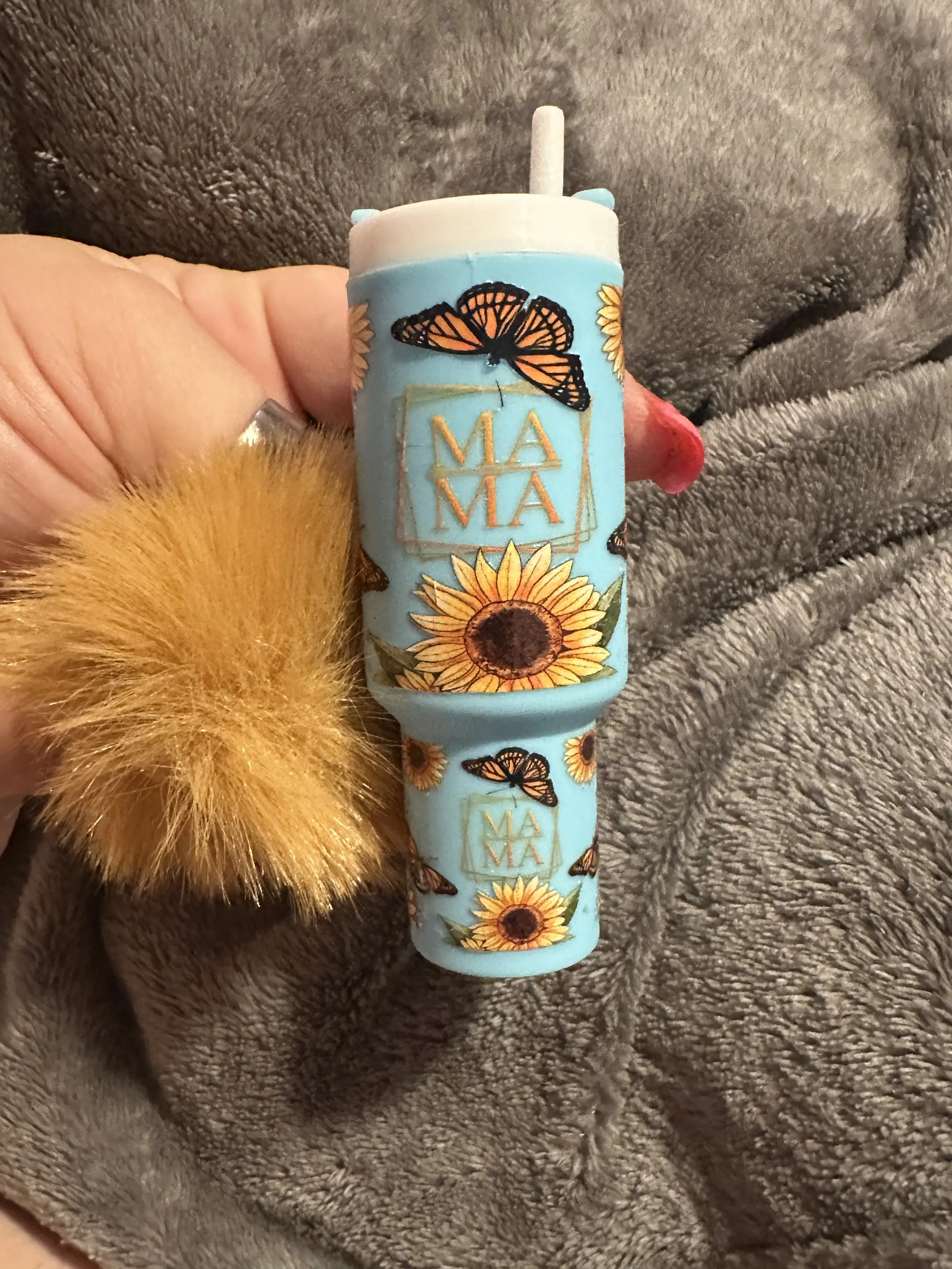 Cup keychain