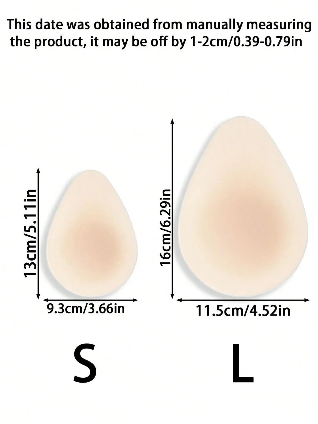 Reusable solid water droplet lifting nipple covers, which lift the nipples, raise the breasts and prevent sagging. Invisible and seamless bra, sticky bra, suitable for bridal, wedding dresses, bikinis, formal gowns and dresses.