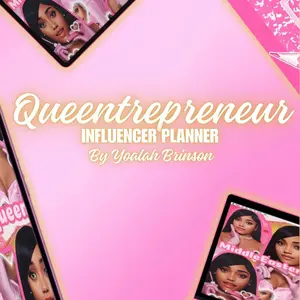 Queentrepreneur Academy Influencer Planner