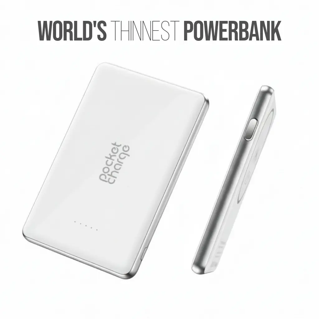 Qi2 Magnetic Power Bank, 5000mAh Wireless Portable Charger, Compatible with iPhone 17/16/15/14/13/12/Pro Series