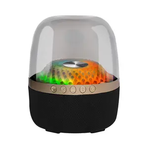 Harman Kardon Aura Studio 4 Transparent LED Dynamic RGB Mini Bluetooth Speaker Smart Heavy Bass Audio