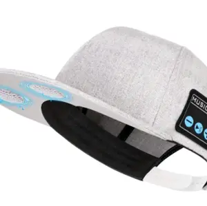 Bluetooth speaker hat, gray,