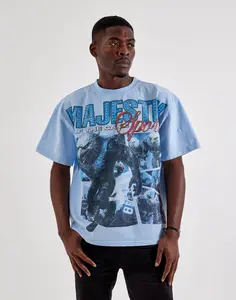 Mens Majestik Eagle Sport Rhinestone Tee