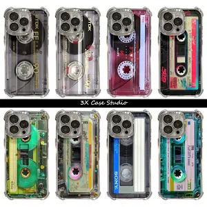 Retro Cassette Pattern Ins Style Phone Case Phone Case For iPhone 17 16 15 14 13 12 Pro Max Plus Anti Fall Birthday And Holiday Gifts Case Cover