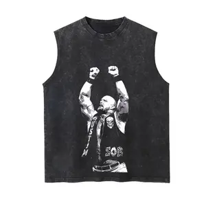 STONE COLD STEVE AUSTIN Vintage Washed Tank top, Wrestling Tee, WWE Washed Tank top, Wrestling Gift, Sports Washed Tank top, Workout Washed Tank top, Gift for Him Gift For Her