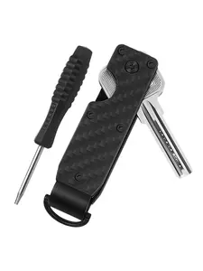 Compact Metal Key Holder Organizer, Holds 2-6 Keys, Durable Design for Easy Access & Storage Solutions, Ideal for Home Office Use