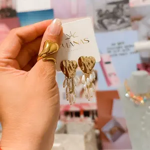 ANDREA HEART EARRINGS