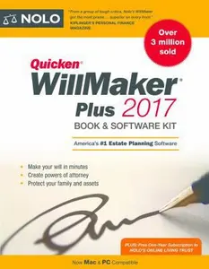 USED-Quicken Willmaker Plus 2017: Book & Software Kit by Nolo (Paperback)