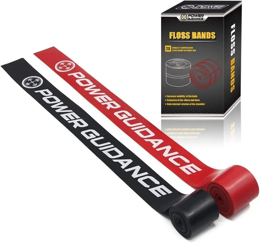 Muscle Floss Compression Bands, Mobility & Recovery Resistance Bands for Improving Movement, Boosting Circulation, Reducing Soreness